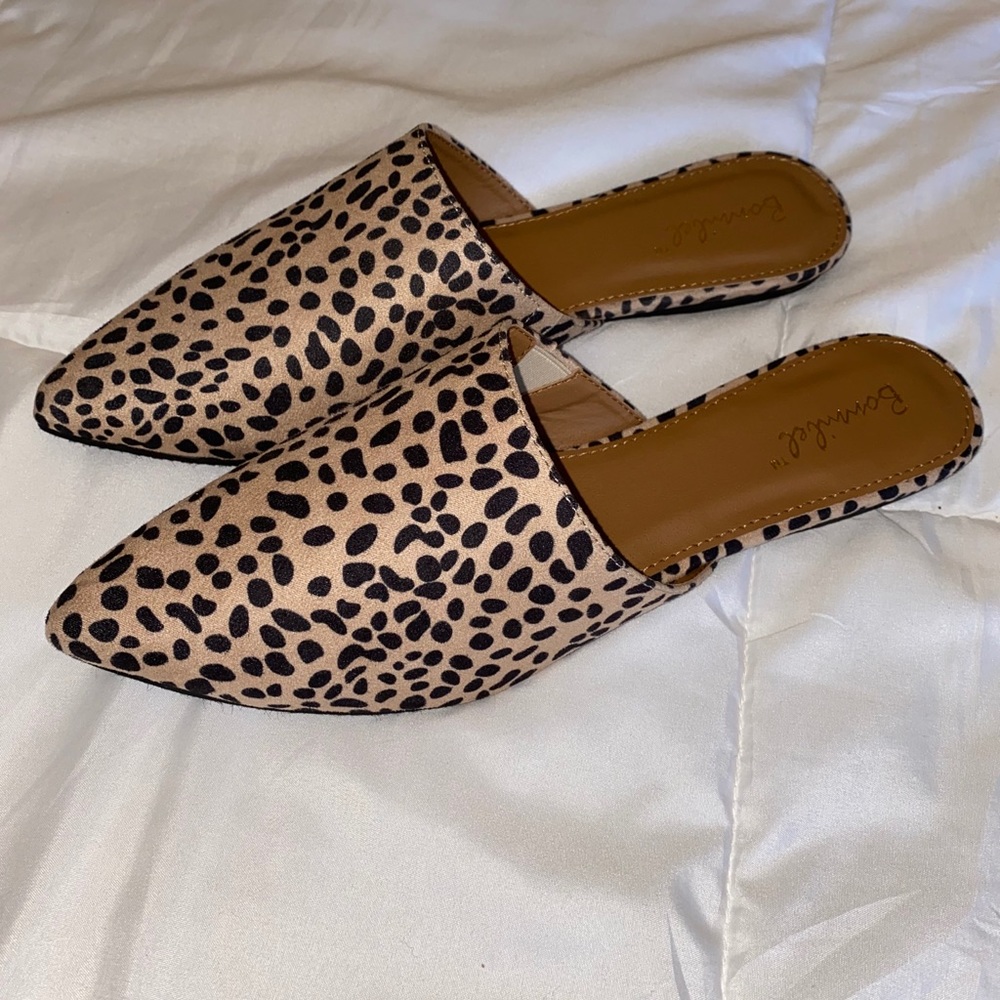 Bonnibel animal print mules